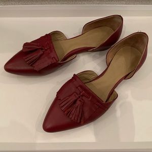 Poppy Barley Tassel Flats